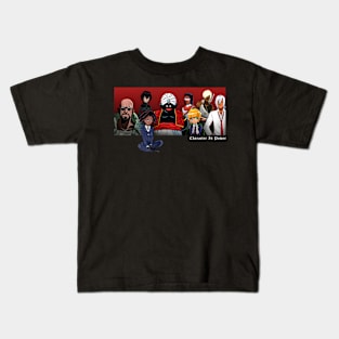 Black Team Anime Kids T-Shirt